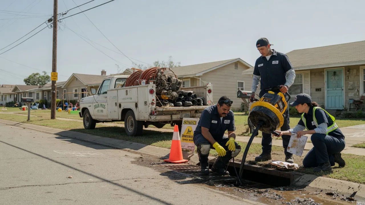 Drain Cleaning in Bronson, TX near me